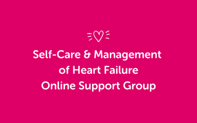 Self-Care & Management of Heart Failure Online Support Group
